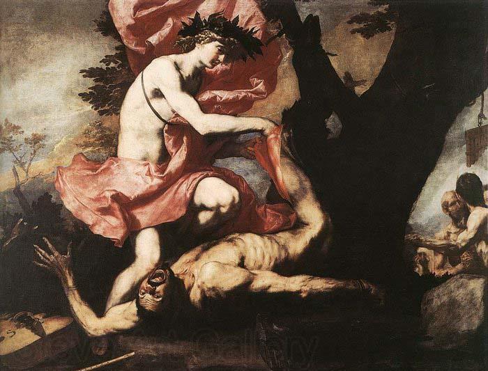 Jusepe de Ribera Apollo Flaying Marsyas Germany oil painting art